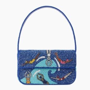 STAUD Tommy Beaded Swimmers Bag